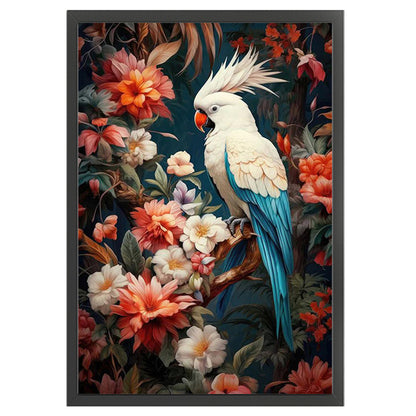 Parrot - 11CT Stamped Cross Stitch 40*60CM