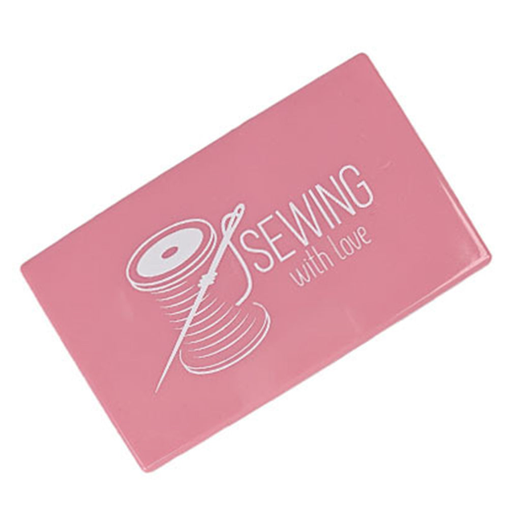 Rectangle Magnetic Needle Keeper for Needlework Embroidery 11x6.7cm (Light Pink)