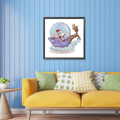 Santa Claus - Special Shaped Drill Diamond Painting 30*30CM