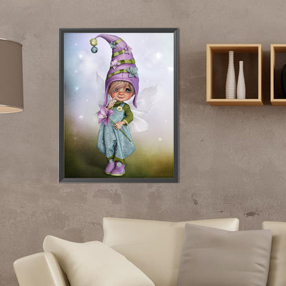 Elf Doll - Full Round Drill Diamond Painting 30*40CM