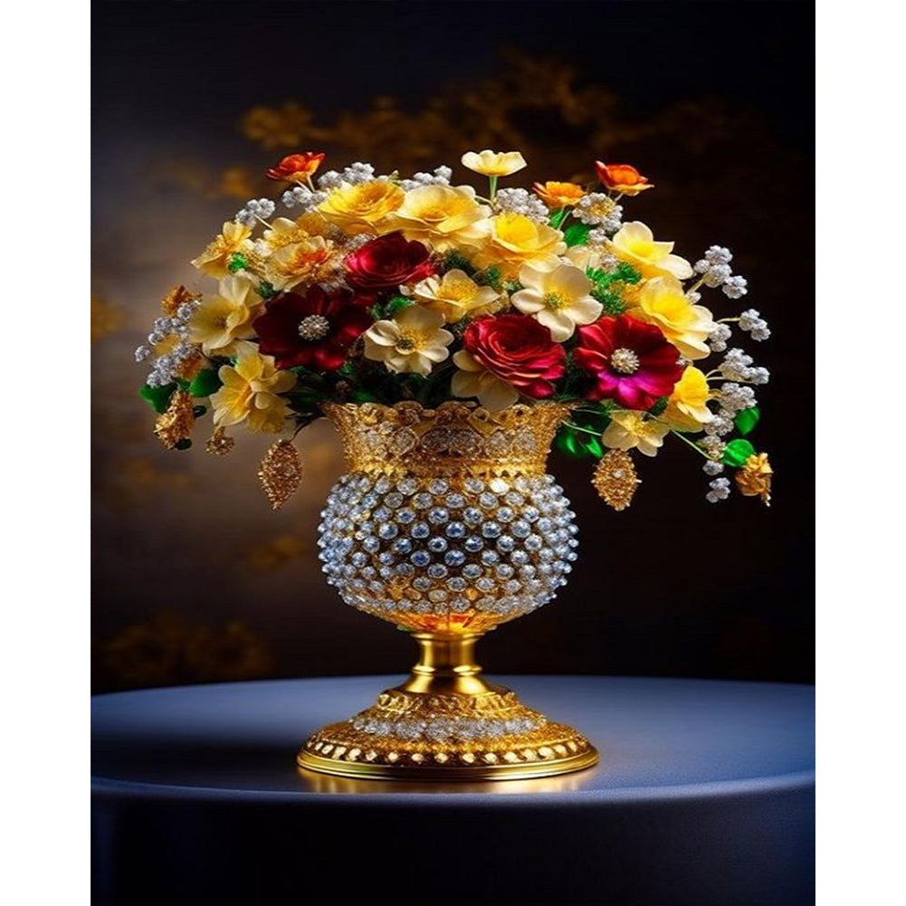Bouquet - Full Square Drill Diamond Painting 40*50CM