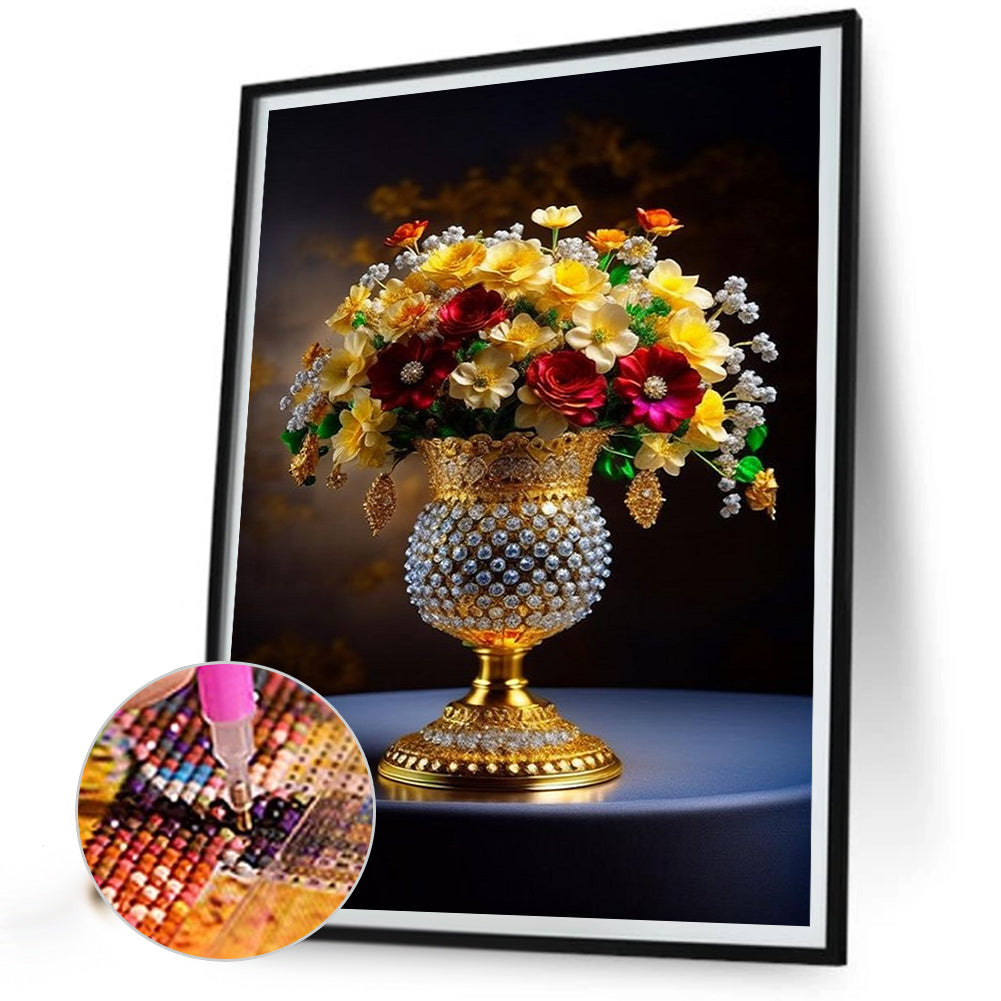 Bouquet - Full Square Drill Diamond Painting 40*50CM