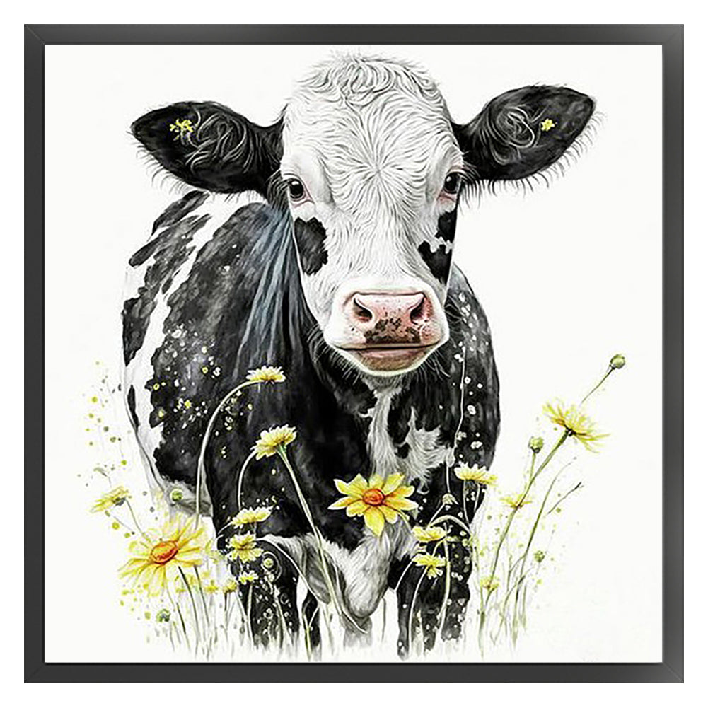 Daisy Wagyu - 11CT Stamped Cross Stitch 40*40CM