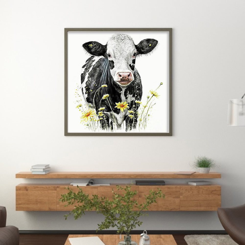 Daisy Wagyu - 11CT Stamped Cross Stitch 40*40CM