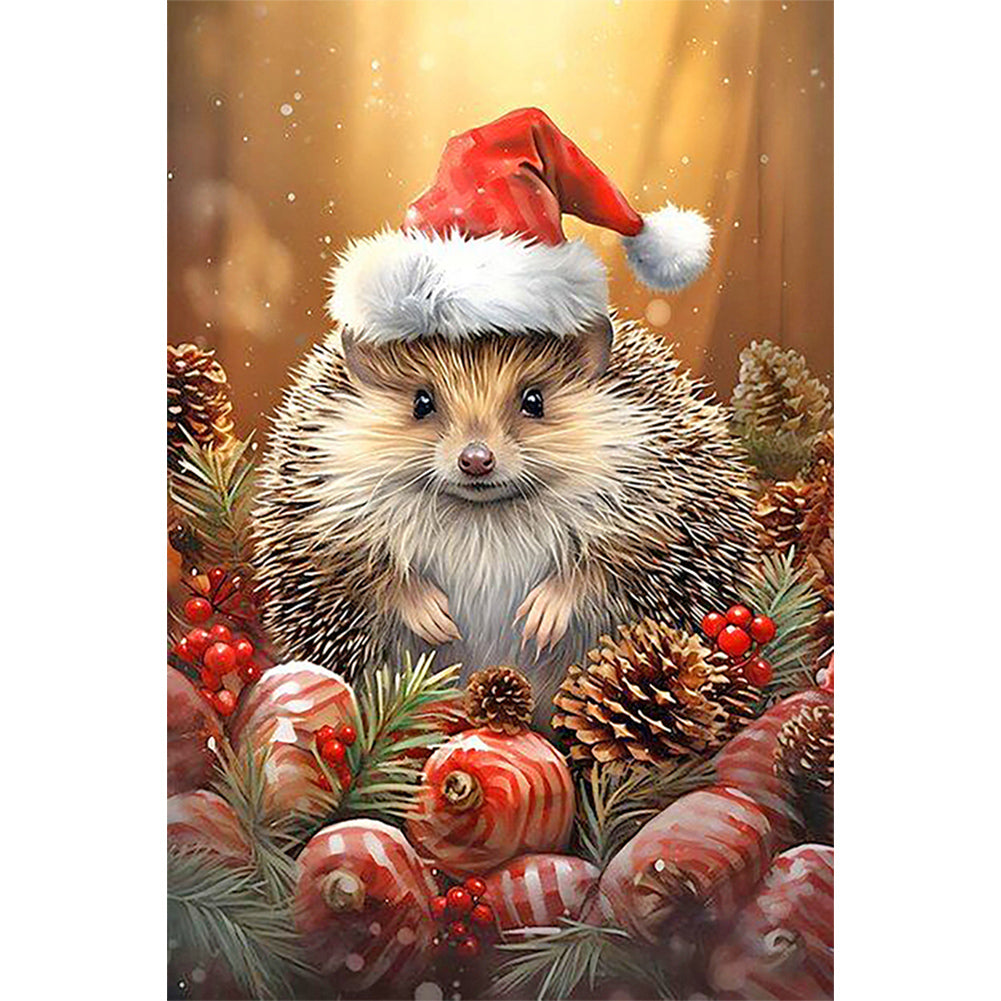 Hedgehog - Full Round Drill Diamond Painting 40*60CM