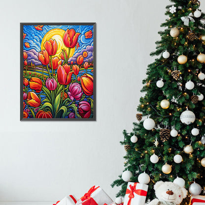 Tulip - Full Round Drill Diamond Painting 30*40CM