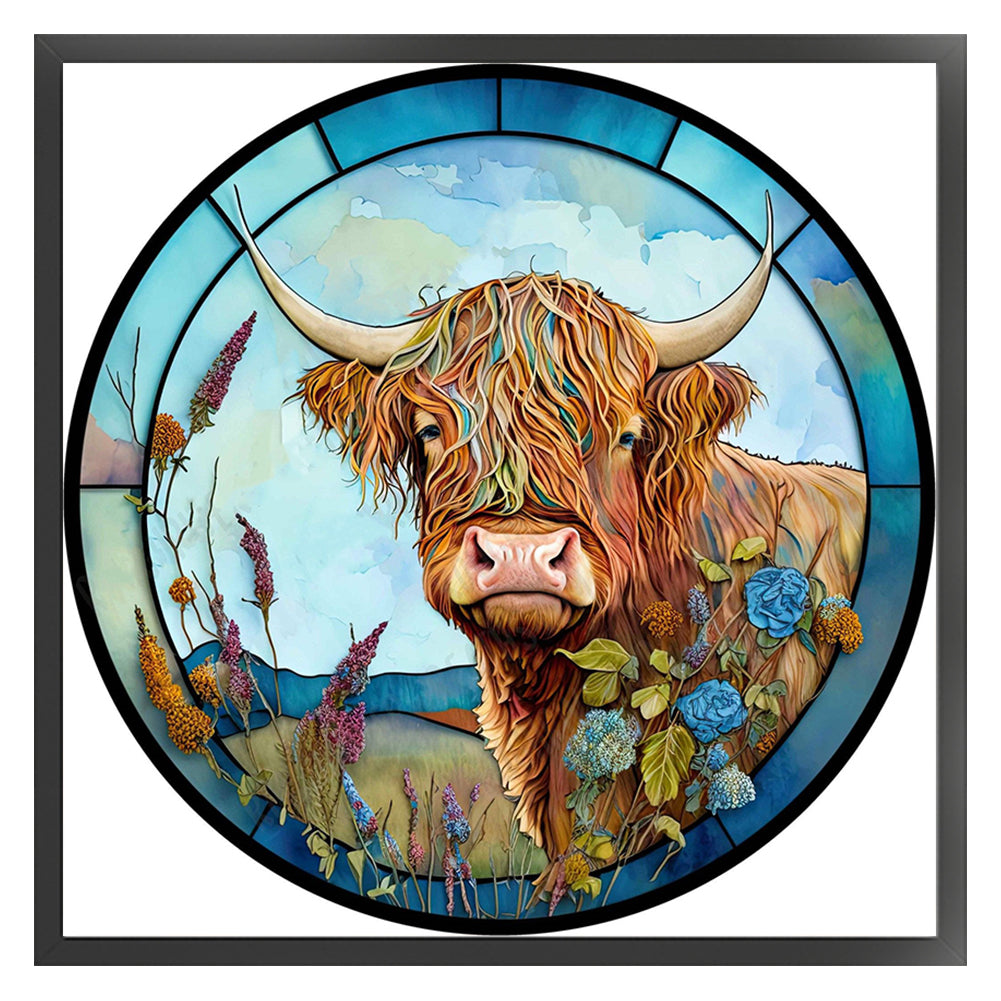 Yak - 11CT Stamped Cross Stitch 40*40CM