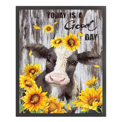 Ox - 11CT Stamped Cross Stitch 40*50CM