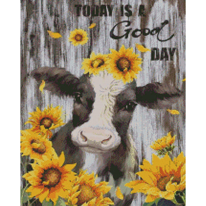 Ox - 11CT Stamped Cross Stitch 40*50CM