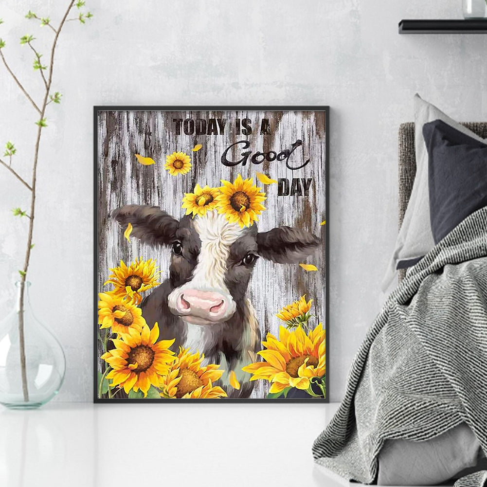 Ox - 11CT Stamped Cross Stitch 40*50CM