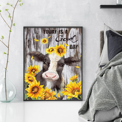 Ox - 11CT Stamped Cross Stitch 40*50CM