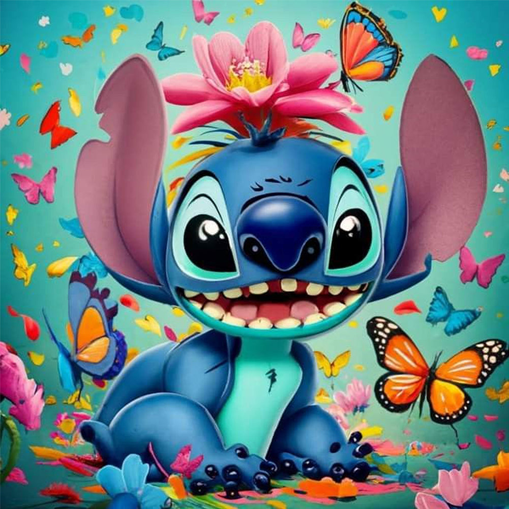 Stitch - Full Square Drill Diamond Painting 30X30CM