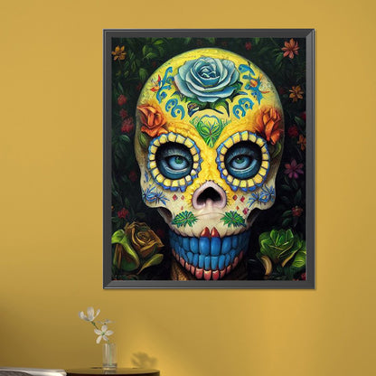 Undead Skeleton - Full AB Round Drill Diamond Painting 40*50CM