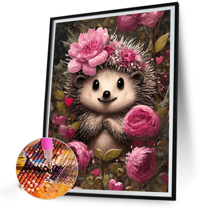 Hedgehog - Full Square Drill Diamond Painting 30*40CM