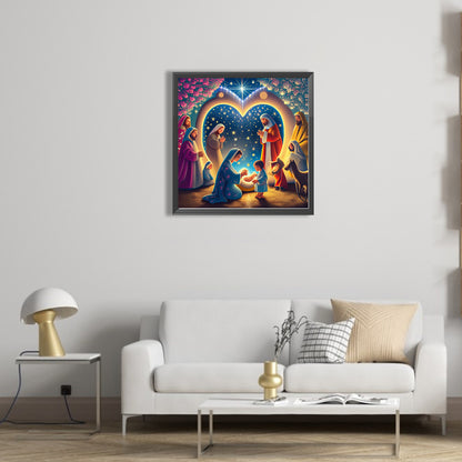 Birth Of Life - Full AB Round Drill Diamond Painting 30*30CM