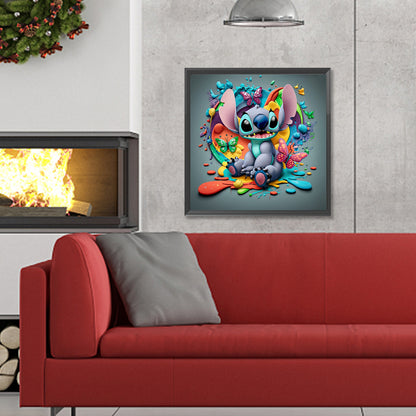 Stitch - Full Round Drill Diamond Painting 30*30CM