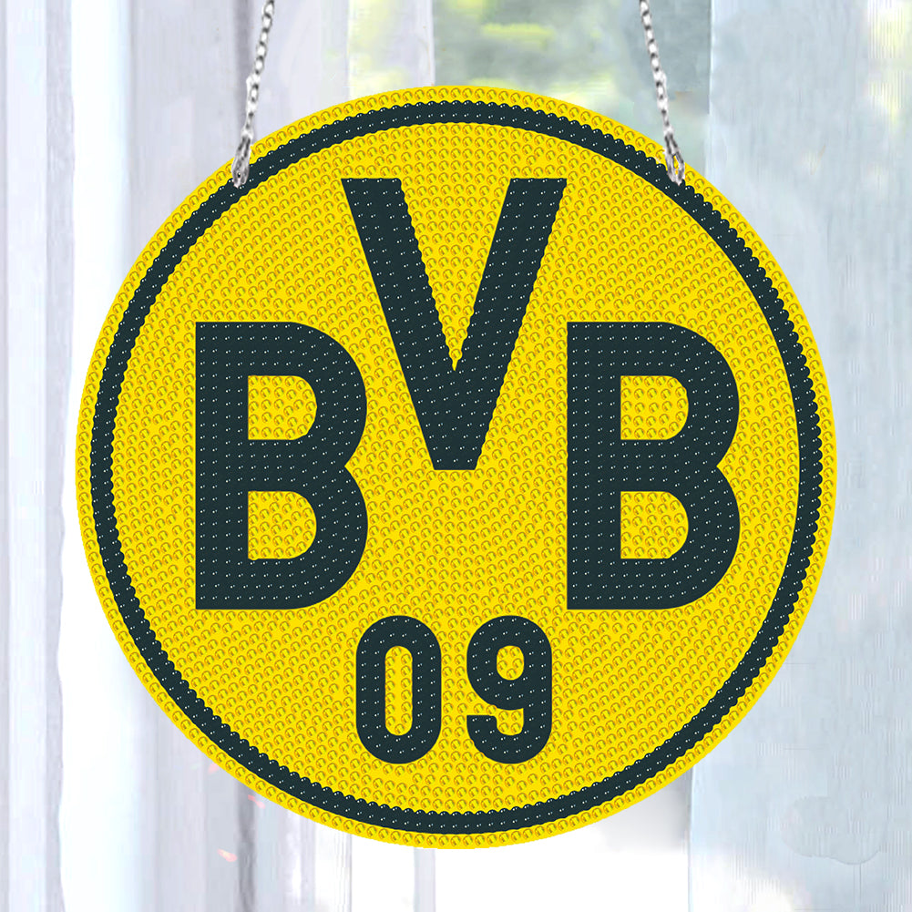 Badge Label Diamond Painting Hanging Pendant Suncatcher Home Decor (BVB 09)