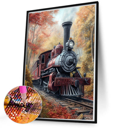 Train - Full Square Drill Diamond Painting 50*70CM
