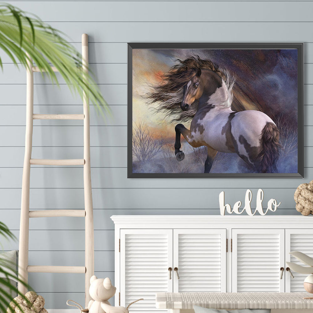 Horse - Full Round Drill Diamond Painting 30*40CM