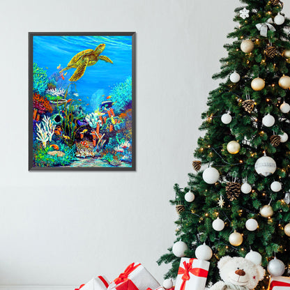 The Underwater World - Full Round Drill Diamond Painting 30*40CM