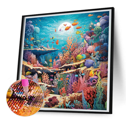 The Underwater World - Full Round Drill Diamond Painting 30*30CM