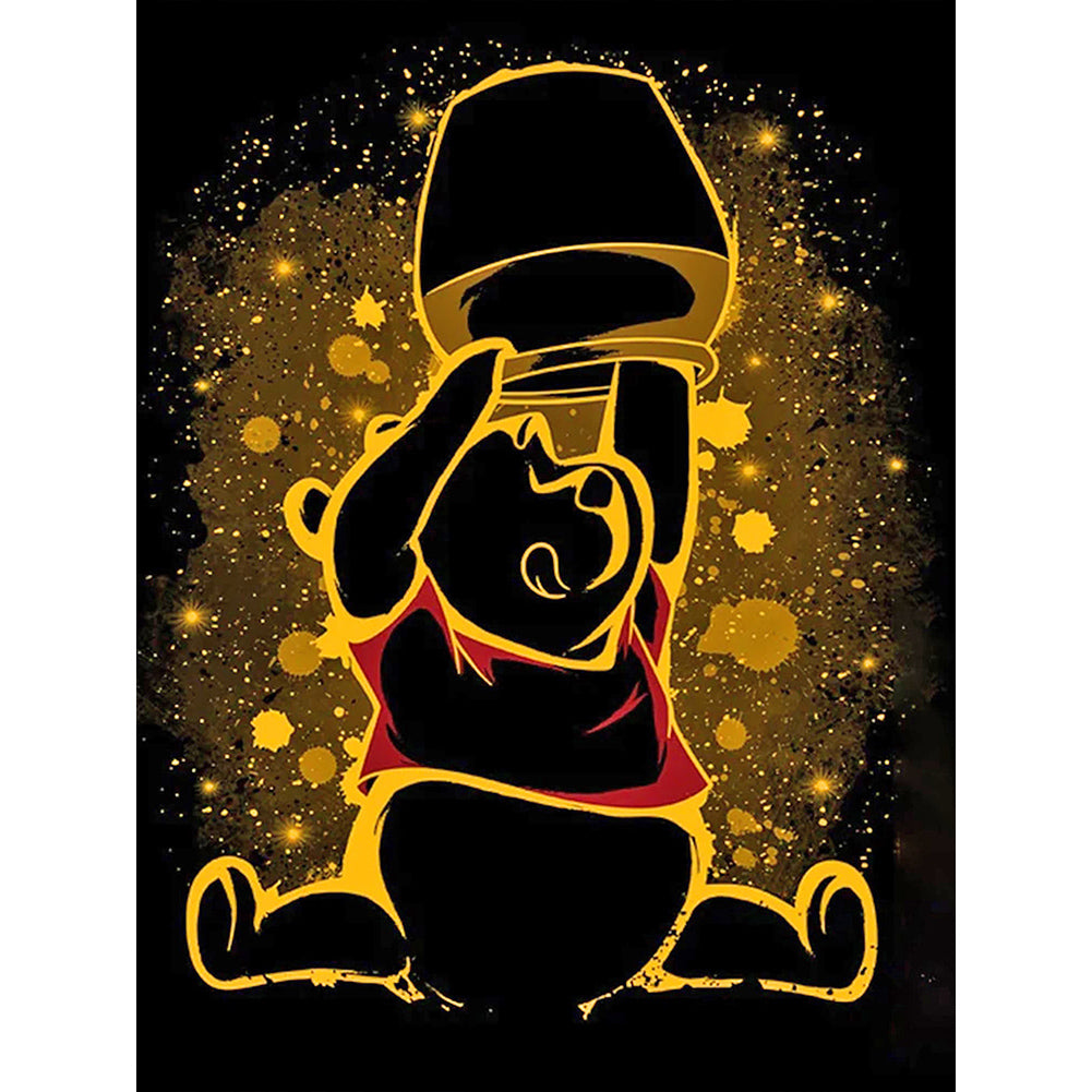 Winnie The Pooh - Full Round Drill Diamond Painting 30*40CM