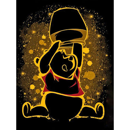 Winnie The Pooh - Full Round Drill Diamond Painting 30*40CM