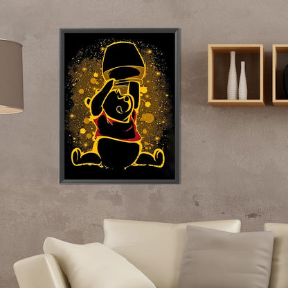 Winnie The Pooh - Full Round Drill Diamond Painting 30*40CM