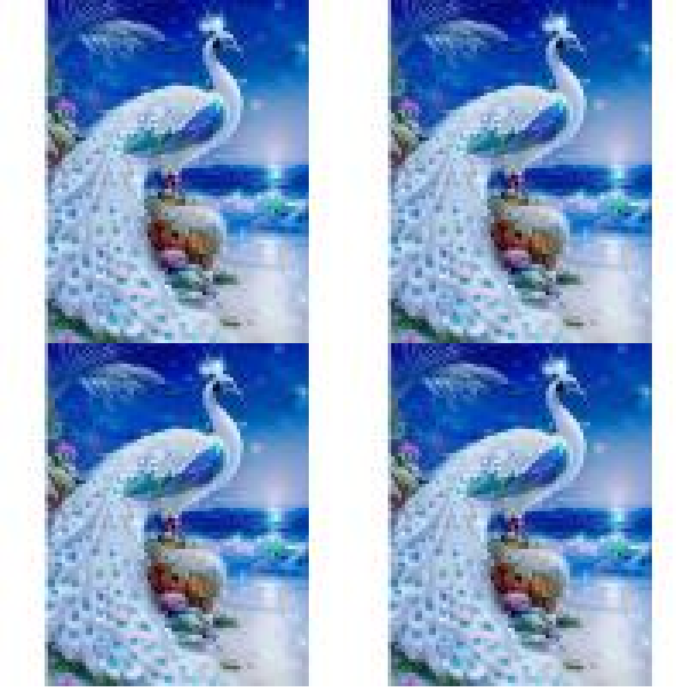Gorgeous Peacock - Full Round Drill Diamond Painting 30*40CM