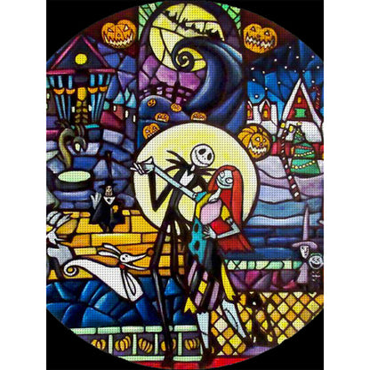 Cartoon - 11CT Stamped Cross Stitch 50*65CM