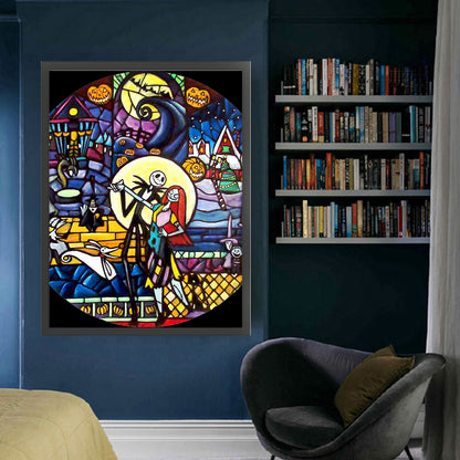 Cartoon - 11CT Stamped Cross Stitch 50*65CM
