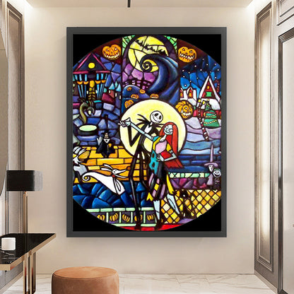 Cartoon - 11CT Stamped Cross Stitch 50*65CM