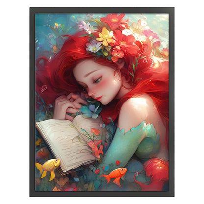 Girl - 11CT Stamped Cross Stitch 50*65CM