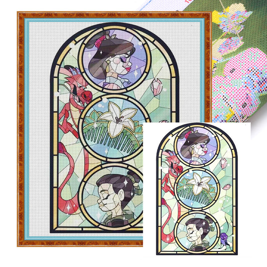 Film And Television - 11CT Stamped Cross Stitch 50*60CM