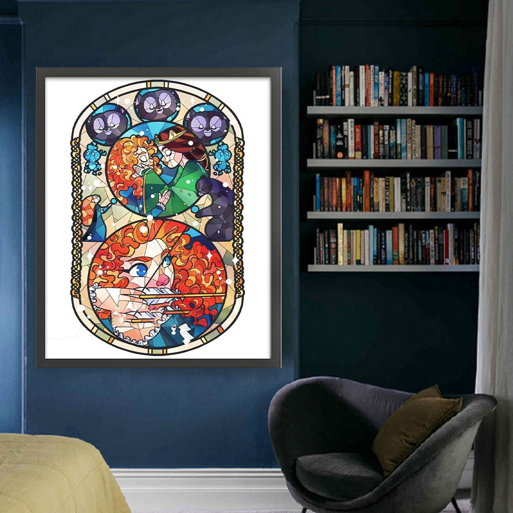 Film And Television - 11CT Stamped Cross Stitch 50*60CM