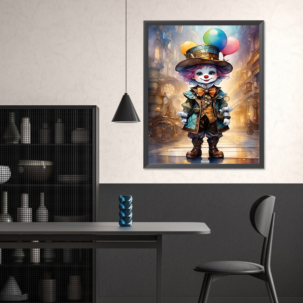 Clown - Full Square Drill Diamond Painting 40*50CM