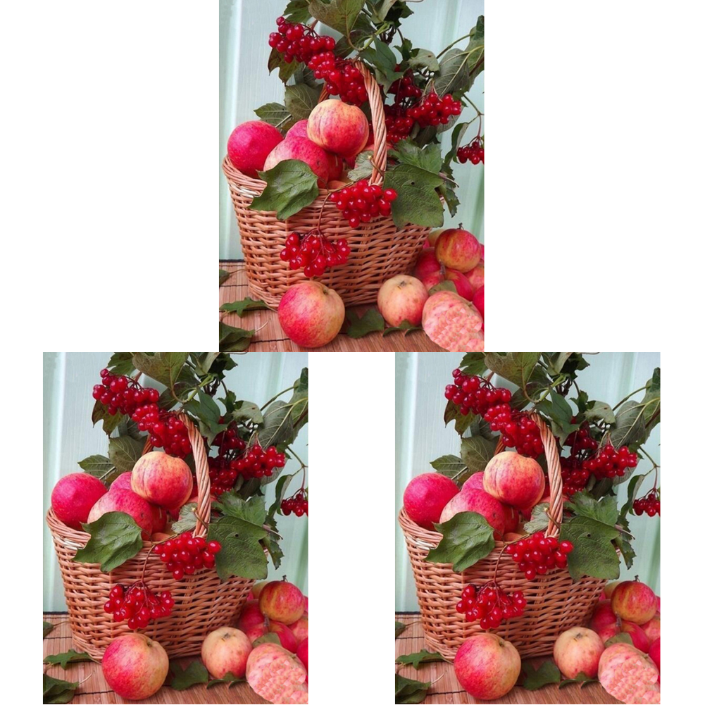 Flowers And Fruits - Full Round Drill Diamond Painting 30*40CM