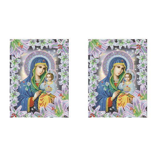 Religion Our Lady - Special Shaped Drill Diamond Painting 25*30CM