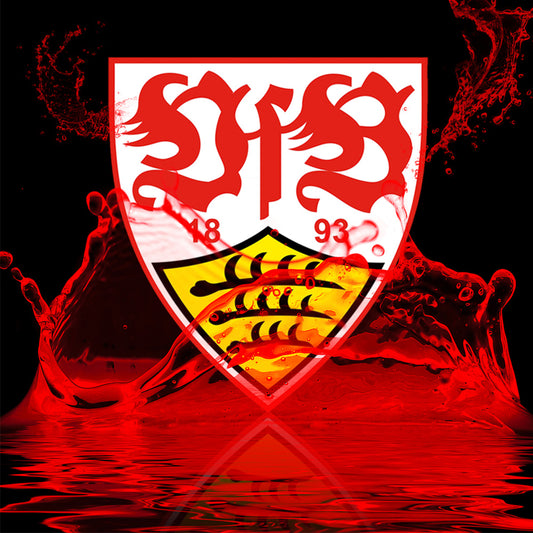Stuttgart Football Club Logo - Full Round Drill Diamond Painting 40*40CM