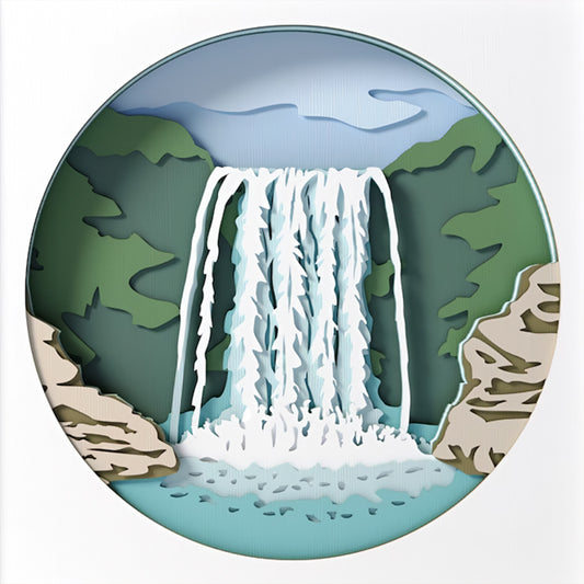 Fall - Full Round Drill Diamond Painting 30*30CM