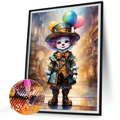 Clown - Full Square Drill Diamond Painting 30*40CM