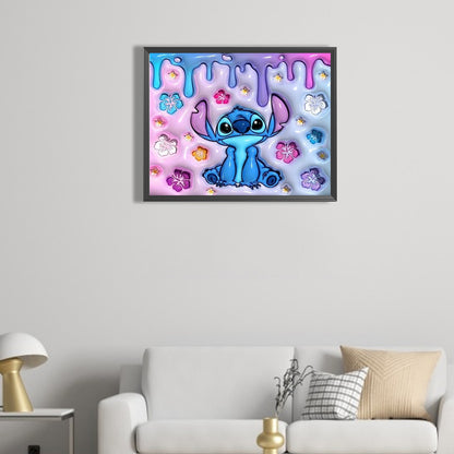Stitch - Full AB Round Drill Diamond Painting 40*50CM