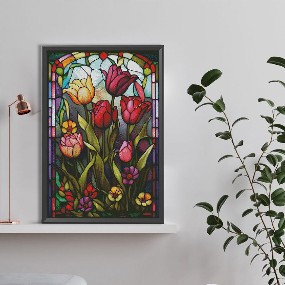 Tulip - Full Round Drill Diamond Painting 40*60CM