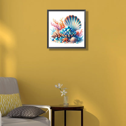 Pearl Sea Shell - Full Round Drill Diamond Painting 35*35CM