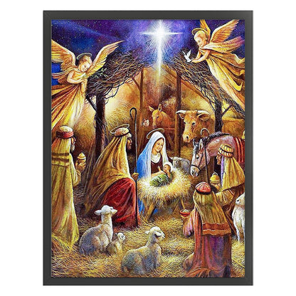 Nativity - 11CT Stamped Cross Stitch 50*65CM