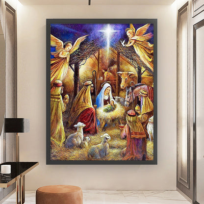 Nativity - 11CT Stamped Cross Stitch 50*65CM