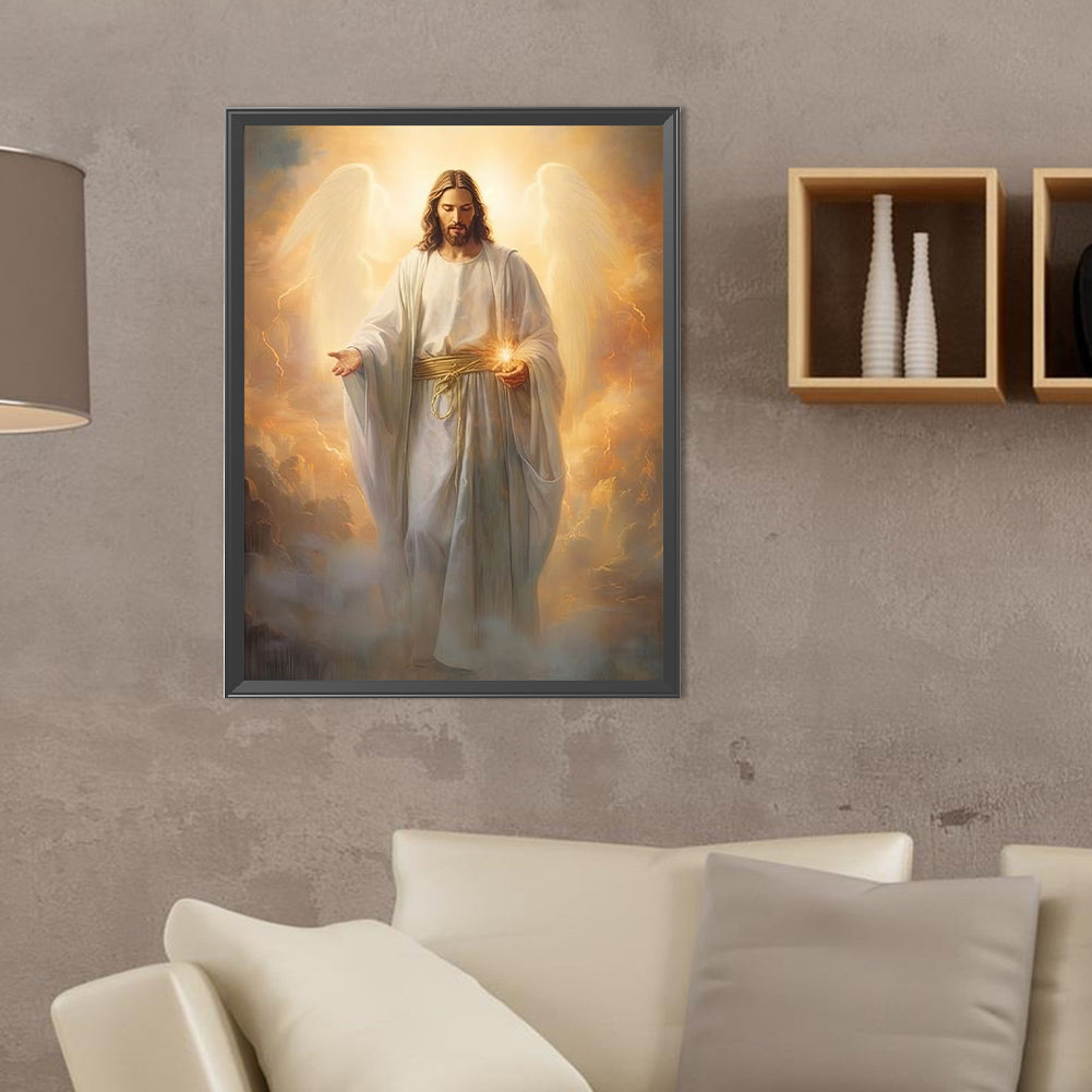 Jesus - Full Round Drill Diamond Painting 30*40CM