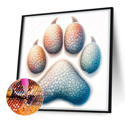 Colorful Paws - Full Round Drill Diamond Painting 30*30CM