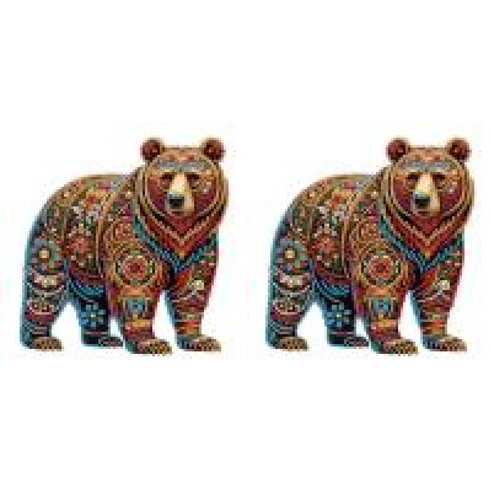 Gorgeous Bear - Special Shaped Drill Diamond Painting 30*30CM