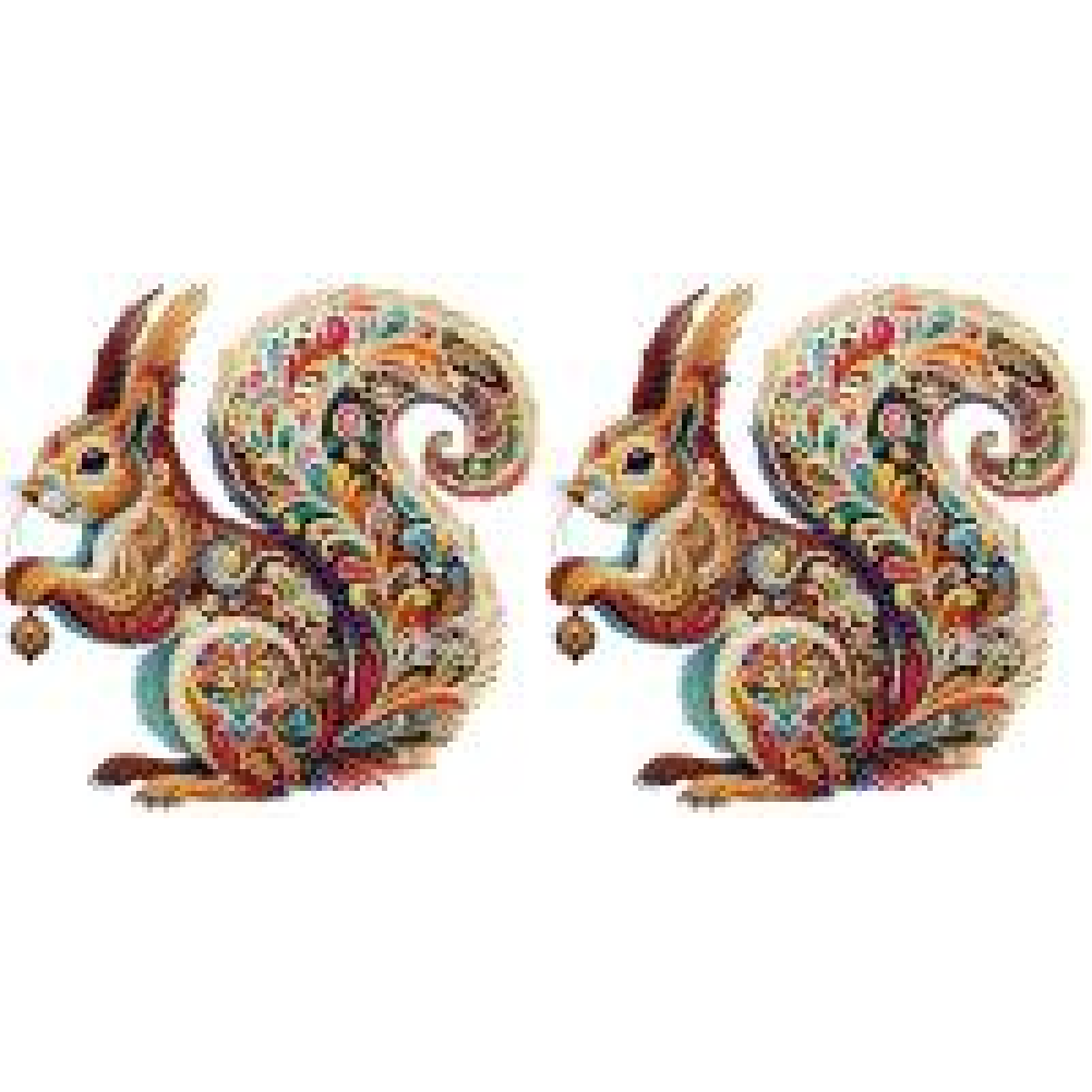 Gorgeous Squirrel - Special Shaped Drill Diamond Painting 30*30CM